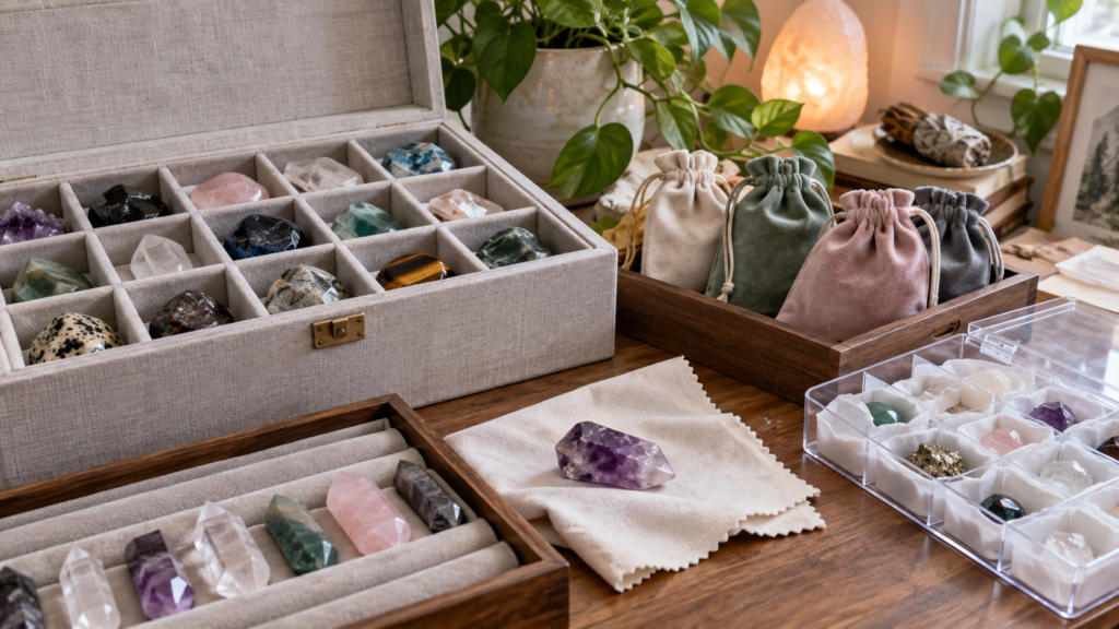 How to Store Crystals Safely